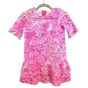 Kids Lilly Pulitzer Kailyn Dress Sz L Pink